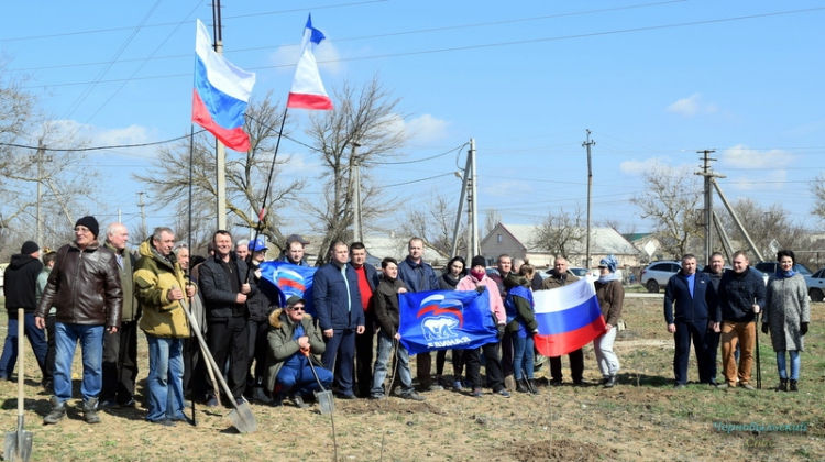 Чернобыльцы Раздольненского района приняли участие в мероприятиях в честь 5 летия"Крымской весны"