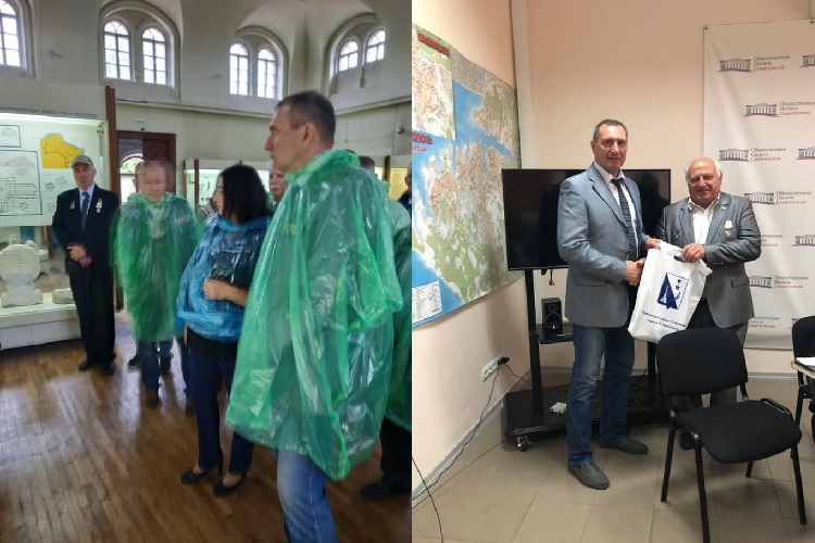27 сентября 2019 года Севастополь посетили наши коллеги - Ветераны чернобыльцы из Свердловской области 
