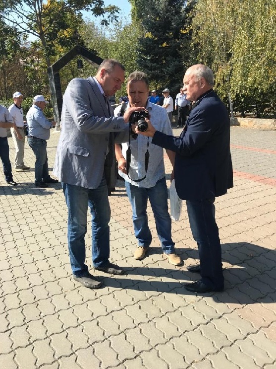 Чернобыльцы Свердловской области посетили Мемориал «Жертвам Чернобыля».