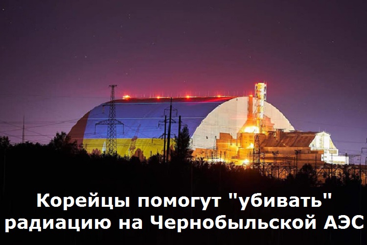 Корейцы помогут «убивать» радиацию на Чернобыльской АЭС.