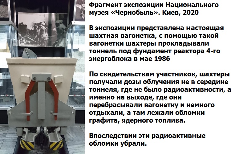 Рассказ бывшего начальника горного отдела института «Донгипрошахт» А.П. Носань, принимавшего участие в проектировании проходки под фундамент разрушенного реактора для построения защитной бетонной плиты.