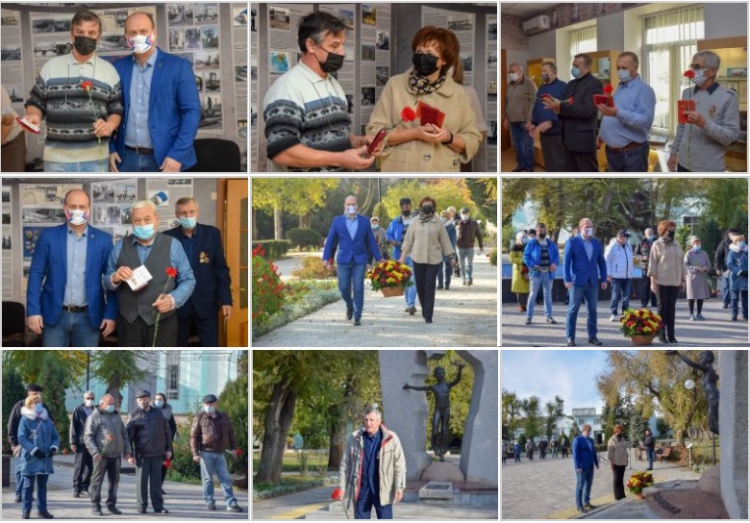 В Евпатории чествовали ликвидаторов аварии на Чернобыльской АЭС
