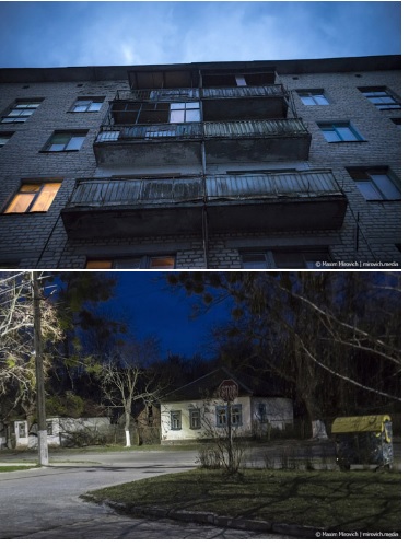 Жизнь в зоне отчуждения: известный блогер показал ночные фото Чернобыля