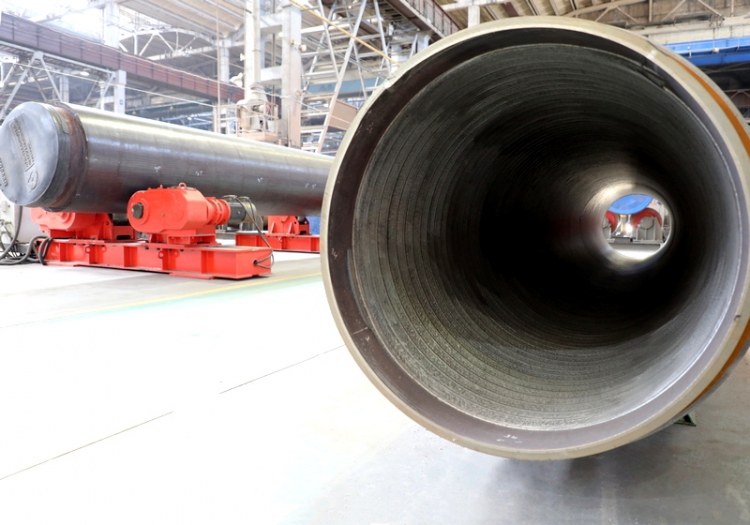 Петрозаводскмаш выполнил наплавку заготовок для трубопровода четвертого блока китайской АЭС «Сюдайпу»