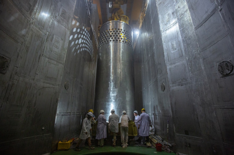 Росатом смонтировал внутрикорпусную шахту ВВЭР-1200 на первом энергоблоке АЭС «Руппур» в Бангладеш