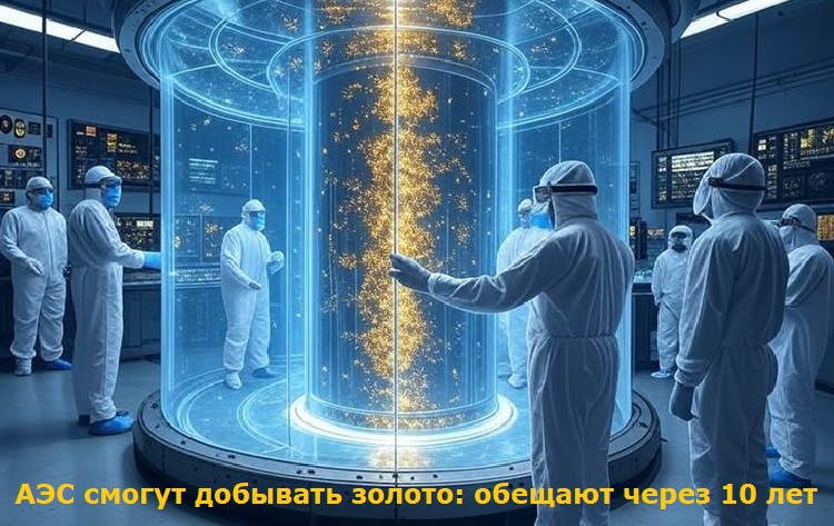 АЭС смогут добывать золото: обещают через 10 лет АЭС смогут добывать золото: обещают через 10 лет