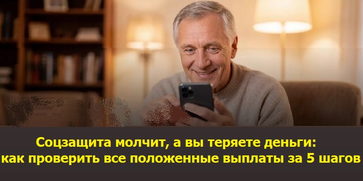 Соцзащита молчит, а вы теряете деньги: как проверить все положенные выплаты за 5 шагов Соцзащита молчит, а вы теряете деньги: как проверить все положенные выплаты за 5 шагов
