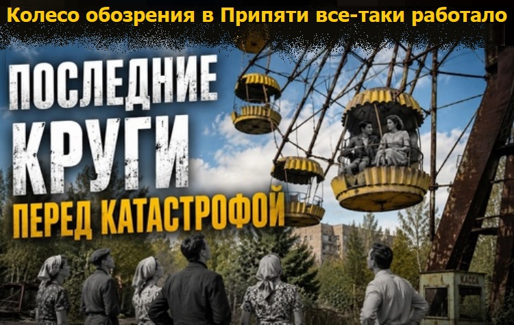 Колесо обозрения в Припяти все-таки работало Колесо обозрения в Припяти все-таки работало
