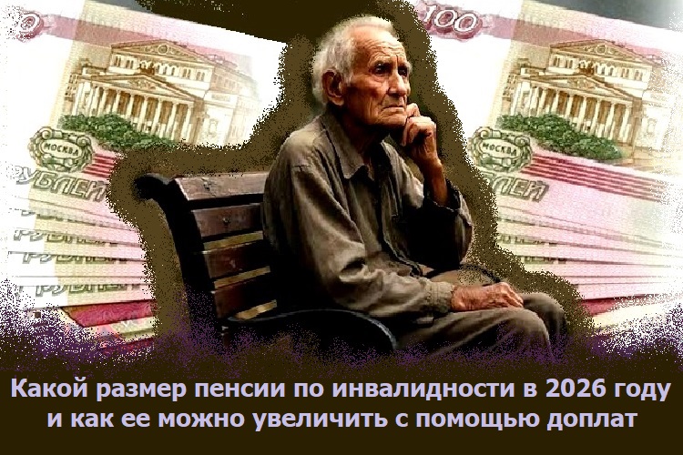Какой размер пенсии по инвалидности в 2026 году и как ее можно увеличить с помощью доплат Какой размер пенсии по инвалидности в 2026 году и как ее можно увеличить с помощью доплат