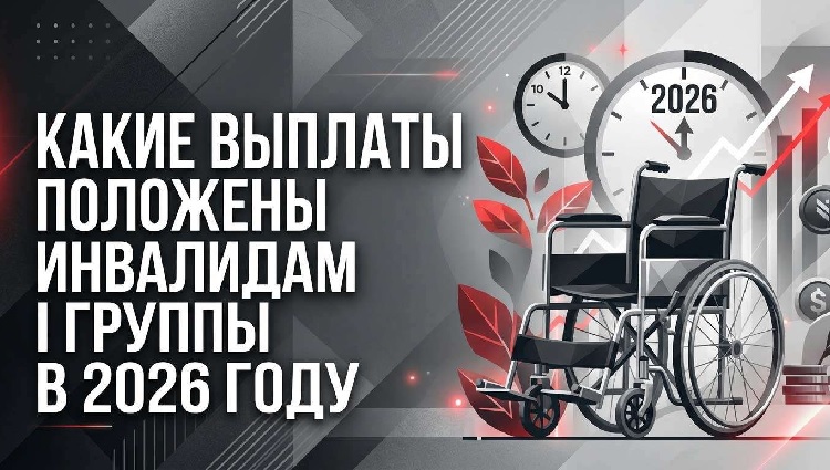 Какие выплаты и доплаты положены инвалидам I группы в 2026 году: не только пенсия Какие выплаты и доплаты положены инвалидам I группы в 2026 году: не только пенсия